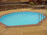 Timber Pool Decked